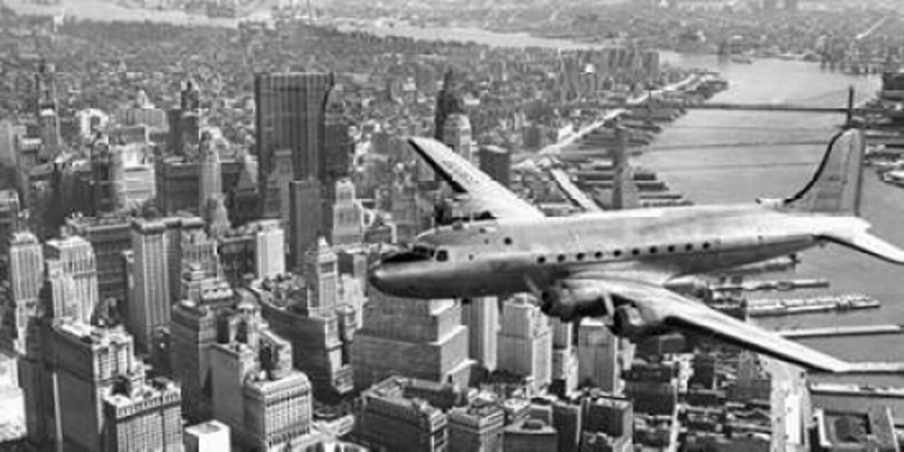 Flying over Manhattan, NYC Poster Print by Anonymous - Item # VARPDX2AP3199